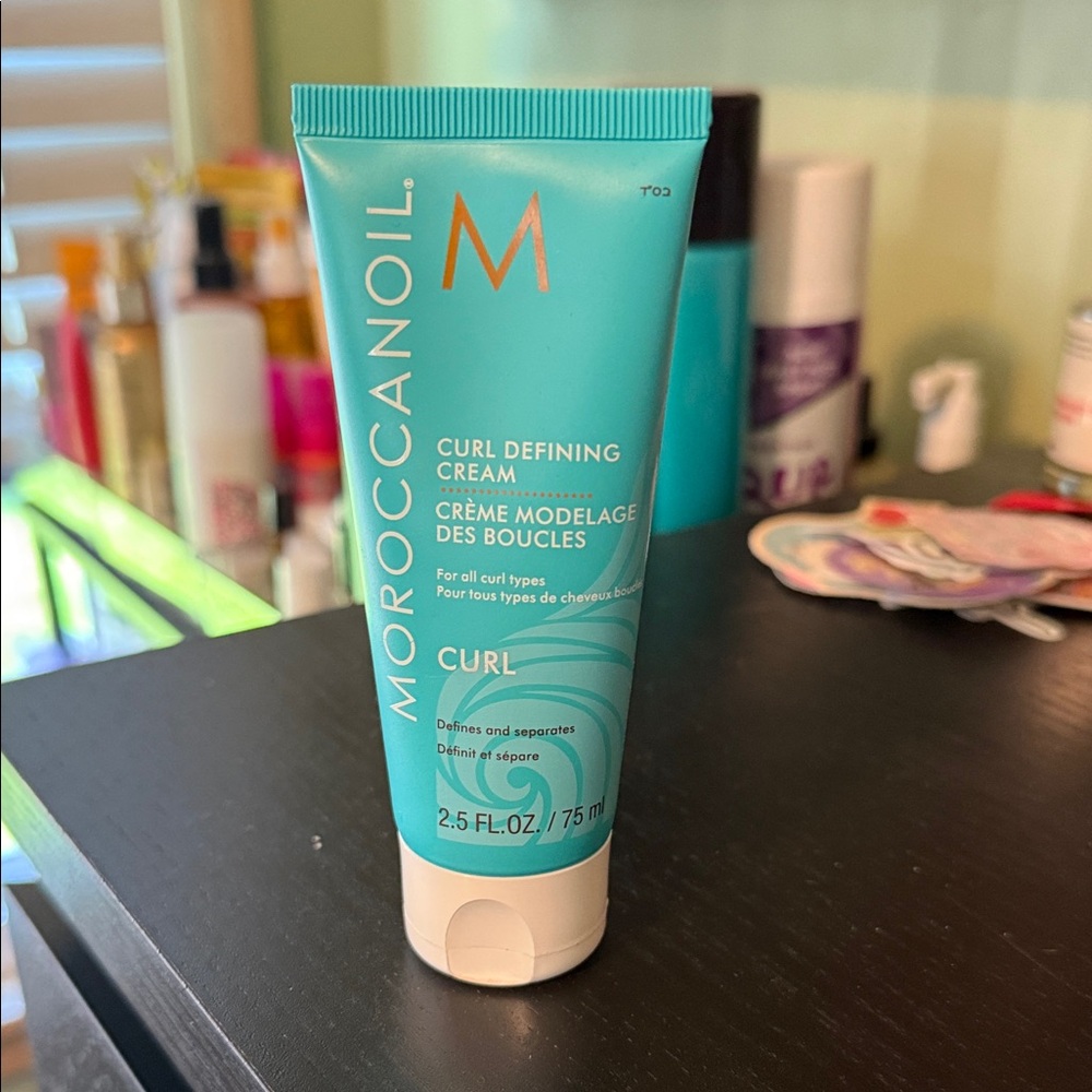 Moroccanoil Curl Defining Cream - Teal and White